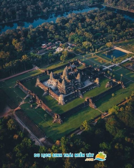 Đền Angkor Wat - Tour Campuchia 4N3Đ Trọn Gói Khởi Hành Từ Hcm Giá Ưu Đãi: Khám Phá Siem Reap - Angkor Wat - Ou Dong - Phnom Penh