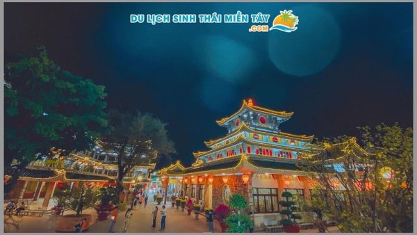 Chùa Bà Chúa Sứ Châu Đốc - Tour Ghép Du Lịch Miền Tây 3 Ngày 2 Đêm Sài Gòn - Châu Đốc - Miếu Bà Chúa Xứ - Rừng Tràm Trà Sư - Chợ Nổi - Cần Thơ